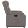 Sillón reclinable elevable tela gris taupe de , Sillones - Ref: Foro24-3205210, Precio: 319,55 €, Descuento: %