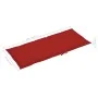 Sillas de jardín 6 uds madera maciza de teca cojines rojo von , Gartenstühle - Ref: Foro24-3065566, Preis: 786,85 €, Rabatt: %