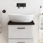 Encimera baño madera maciza tratada marrón oscuro 40x60x2 cm de , Encimeras - Ref: Foro24-3156194, Precio: 42,71 €, Descuento: %