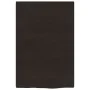 Encimera baño madera maciza tratada marrón oscuro 40x60x2 cm de , Encimeras - Ref: Foro24-3156194, Precio: 42,71 €, Descuento: %