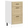 Mueble bajo de cocina porto roble sonoma madera reconstituida de , Armarios de cocina - Ref: Foro24-854223, Precio: 86,36 €, ...