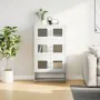 Aparador de acero blanco 68x39x123 cm de , Aparadores - Ref: Foro24-853355, Precio: 136,43 €, Descuento: %