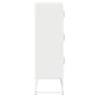 Aparador de acero blanco 68x39x123 cm de , Aparadores - Ref: Foro24-853355, Precio: 136,43 €, Descuento: %