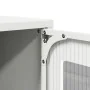 Aparador de acero blanco 68x39x123 cm de , Aparadores - Ref: Foro24-853355, Precio: 136,43 €, Descuento: %