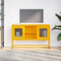 Mueble para TV de acero amarillo mostaza 100,5x39x60,5 cm by , TV Furniture - Ref: Foro24-853383, Price: 91,83 €, Discount: %