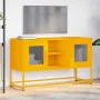 Mueble para TV de acero amarillo mostaza 100,5x39x60,5 cm by , TV Furniture - Ref: Foro24-853383, Price: 91,83 €, Discount: %