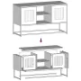 Mueble para TV de acero amarillo mostaza 100,5x39x60,5 cm by , TV Furniture - Ref: Foro24-853383, Price: 91,83 €, Discount: %