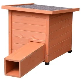 @Pet Casa para erizos XL madera marrón 53x65x52cm by , Cages for birds and animals - Ref: Foro24-447625, Price: 125,26 €, Dis...