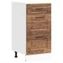 Mueble bajo de cocina porto madera vieja madera reconstituida de , Armarios de cocina - Ref: Foro24-854228, Precio: 88,32 €, ...