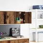 Armario de pared para garaje madera ingeniería madera antigua de , Armarios industriales - Ref: Foro24-860639, Precio: 35,89 ...