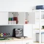 Armarios de pared 2 uds para garaje madera de ingeniería blanco by , Armarios industriales - Ref: Foro24-860626, Price: 50,72...