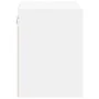 Armarios de pared 2 uds para garaje madera de ingeniería blanco by , Armarios industriales - Ref: Foro24-860626, Price: 50,72...