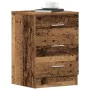 Mesita de noche madera contrachapada madera vieja 38x35x55 cm by , Nightstands - Ref: Foro24-861124, Price: 55,12 €, Discount: %