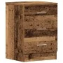 Mesita de noche madera contrachapada madera vieja 38x35x55 cm by , Nightstands - Ref: Foro24-861124, Price: 55,12 €, Discount: %