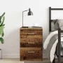 Mesita de noche madera contrachapada madera vieja 38x35x55 cm by , Nightstands - Ref: Foro24-861124, Price: 55,12 €, Discount: %