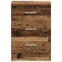 Mesita de noche madera contrachapada madera vieja 38x35x55 cm by , Nightstands - Ref: Foro24-861124, Price: 55,12 €, Discount: %