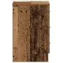 Mesita de noche madera contrachapada madera vieja 38x35x55 cm by , Nightstands - Ref: Foro24-861124, Price: 55,12 €, Discount: %