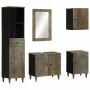 Conjunto de muebles de baño 5 piezas madera maciza de mango by , Bathroom furniture - Ref: Foro24-3310021, Price: 450,80 €, D...