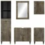 Conjunto de muebles de baño 5 piezas madera maciza de mango by , Bathroom furniture - Ref: Foro24-3310021, Price: 450,80 €, D...