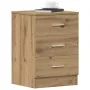 Mesita de noche madera de ingeniería roble artisian 38x35x55 cm by , Nightstands - Ref: Foro24-861126, Price: 64,60 €, Discou...