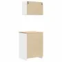 Armarios 2 uds para garaje madera de ingeniería blanco von , Armarios industriales - Ref: Foro24-3328278, Preis: 109,95 €, Ra...