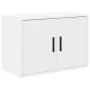 Armarios 2 uds para garaje madera de ingeniería blanco von , Armarios industriales - Ref: Foro24-3328278, Preis: 109,95 €, Ra...