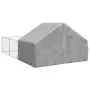 Caseta perros exterior con corral 6x3x1,9 m acero galvanizado by , Dog kennels - Ref: Foro24-3329242, Price: 260,76 €, Discou...
