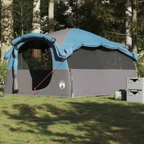 Tienda de campaña familiar túnel 6 personas impermeable azul by , tents - Ref: Foro24-4009573, Price: 186,03 €, Discount: %