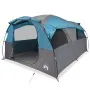 Tienda de campaña familiar túnel 6 personas impermeable azul by , tents - Ref: Foro24-4009573, Price: 186,03 €, Discount: %