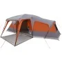 Tienda familiar con porche 9 personas impermeable gris naranja von , Zelte - Ref: Foro24-4009586, Preis: 331,41 €, Rabatt: %