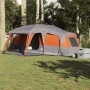 Tienda familiar con porche 9 personas impermeable gris naranja von , Zelte - Ref: Foro24-4009586, Preis: 331,41 €, Rabatt: %