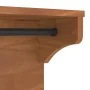 Perchero de pared SANDNES madera maciza pino 43x30x42cm von , Hut- und Garderobenständer - Ref: Foro24-4010454, Preis: 40,29 ...