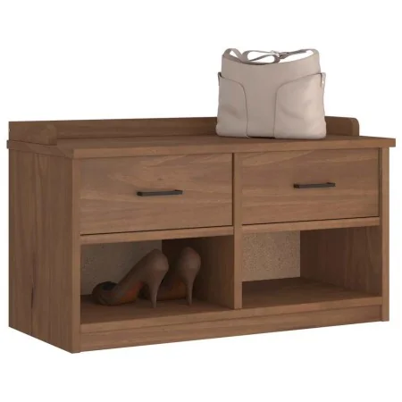 Banco de recibidor SANDNES madera maciza de pino 87x40x50 cm by , Benches for halls and storage - Ref: Foro24-4010461, Price:...