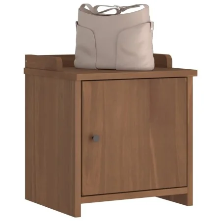 Banco de recibidor SANDNES madera maciza de pino 45x40x50 cm by , Benches for halls and storage - Ref: Foro24-4010449, Price:...