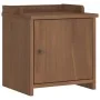 Banco de recibidor SANDNES madera maciza de pino 45x40x50 cm by , Benches for halls and storage - Ref: Foro24-4010449, Price:...