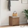 Banco de recibidor SANDNES madera maciza de pino 45x40x50 cm by , Benches for halls and storage - Ref: Foro24-4010449, Price:...