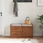 Banco de recibidor SANDNES madera maciza de pino 87x40x50 cm by , Benches for halls and storage - Ref: Foro24-4010463, Price:...