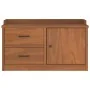 Banco de recibidor SANDNES madera maciza de pino 87x40x50 cm by , Benches for halls and storage - Ref: Foro24-4010463, Price:...