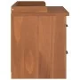 Banco de recibidor SANDNES madera maciza de pino 87x40x50 cm by , Benches for halls and storage - Ref: Foro24-4010463, Price:...
