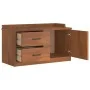 Banco de recibidor SANDNES madera maciza de pino 87x40x50 cm by , Benches for halls and storage - Ref: Foro24-4010463, Price:...
