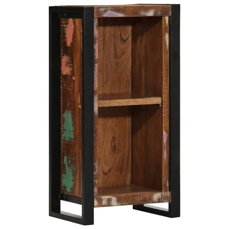 Mesita de noche de madera maciza reciclada 40x30x80 cm von , CD- und DVD-Speicher - Ref: Foro24-4013600, Preis: 129,80 €, Rab...