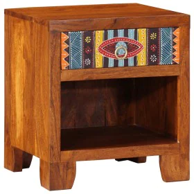 Mesita de noche 40x35x45 cm madera maciza de acacia by , Nightstands - Ref: Foro24-4016489, Price: 93,93 €, Discount: %