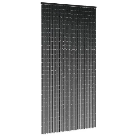 Cortina para puerta insectos gris claro 100x220cm bambú by , Mosquito nets for windows - Ref: Foro24-4017450, Price: 51,65 €,...
