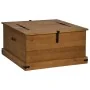 Baúl de almacenamiento HALDEN 91x91x47 cm madera maciza by , Storage trunks - Ref: Foro24-4018405, Price: 235,26 €, Discount: %