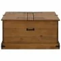 Baúl de almacenamiento HALDEN 91x91x47 cm madera maciza by , Storage trunks - Ref: Foro24-4018405, Price: 235,26 €, Discount: %