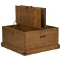 Baúl de almacenamiento HALDEN 91x91x47 cm madera maciza by , Storage trunks - Ref: Foro24-4018405, Price: 235,26 €, Discount: %