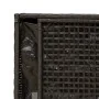 Banco de almacenaje con cojín ratán sintético negro 100 cm de , Bancos de jardín - Ref: Foro24-4104060, Precio: 141,17 €, Des...