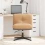 Silla de oficina giratoria tejido imitación lana rizada beige de , Sillas - Ref: Foro24-4105388, Precio: 118,71 €, Descuento: %