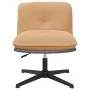 Silla de oficina giratoria tejido imitación lana rizada beige de , Sillas - Ref: Foro24-4105388, Precio: 118,71 €, Descuento: %