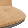Silla de oficina giratoria tejido imitación lana rizada beige de , Sillas - Ref: Foro24-4105388, Precio: 118,71 €, Descuento: %